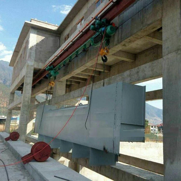 Подемник за мобилна врата с двойна точка на повдигане